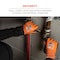 Ergodyne Orange Coated Waterproof Winter Work Gloves, XL, A5, PK144 7551-CASE - alternate 8